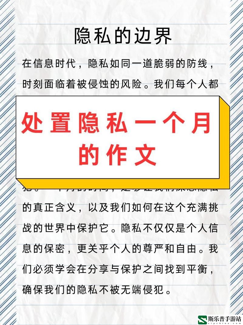 对方处置隐私一个月1000字