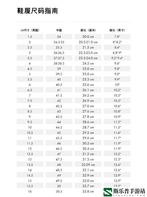 欧洲尺码日本尺码专线美国欧洲lv